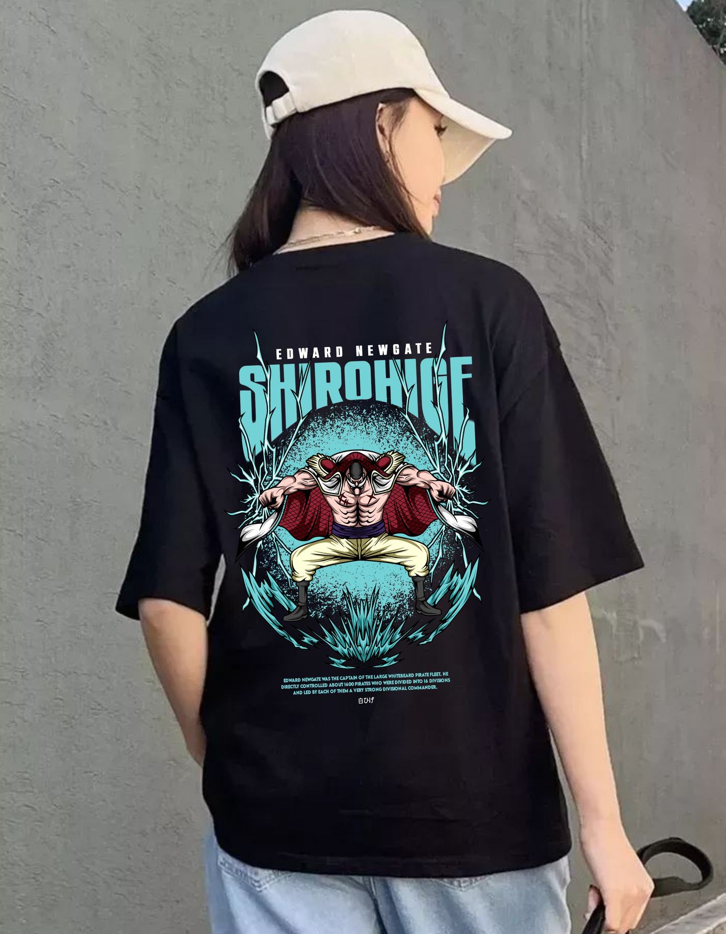 Women Oversized Anime T-shirt