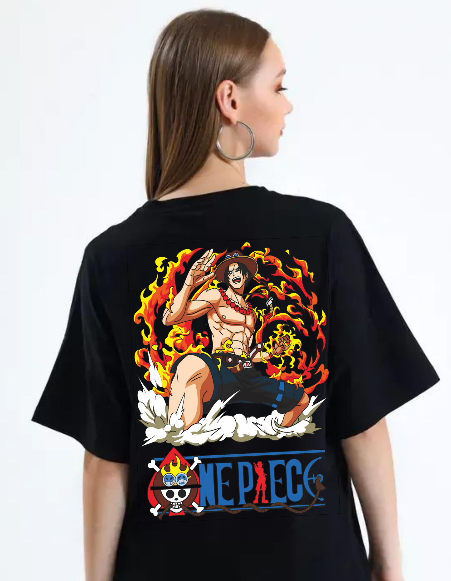Women Oversized Anime T-shirt