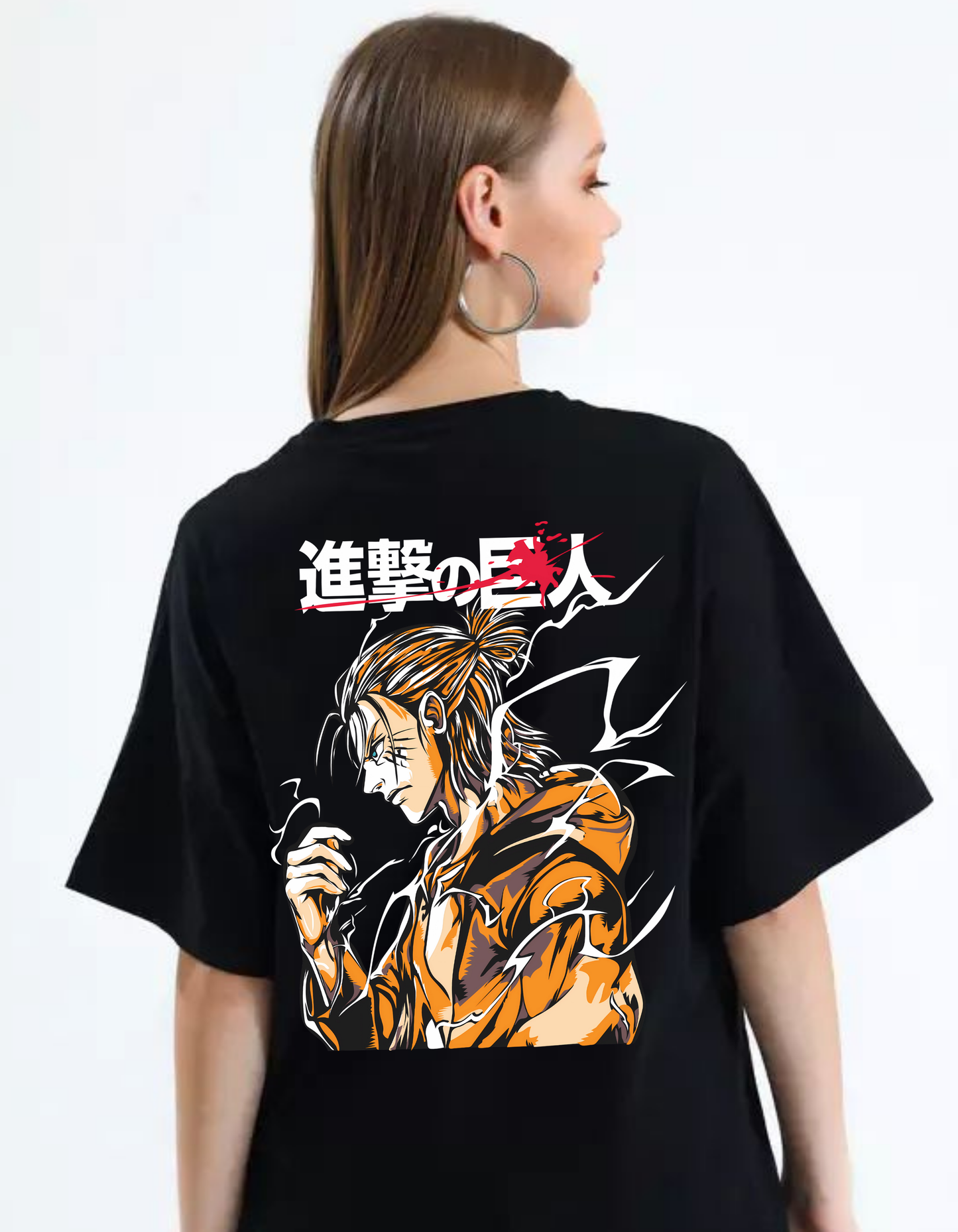 Women Oversized Anime T-shirt