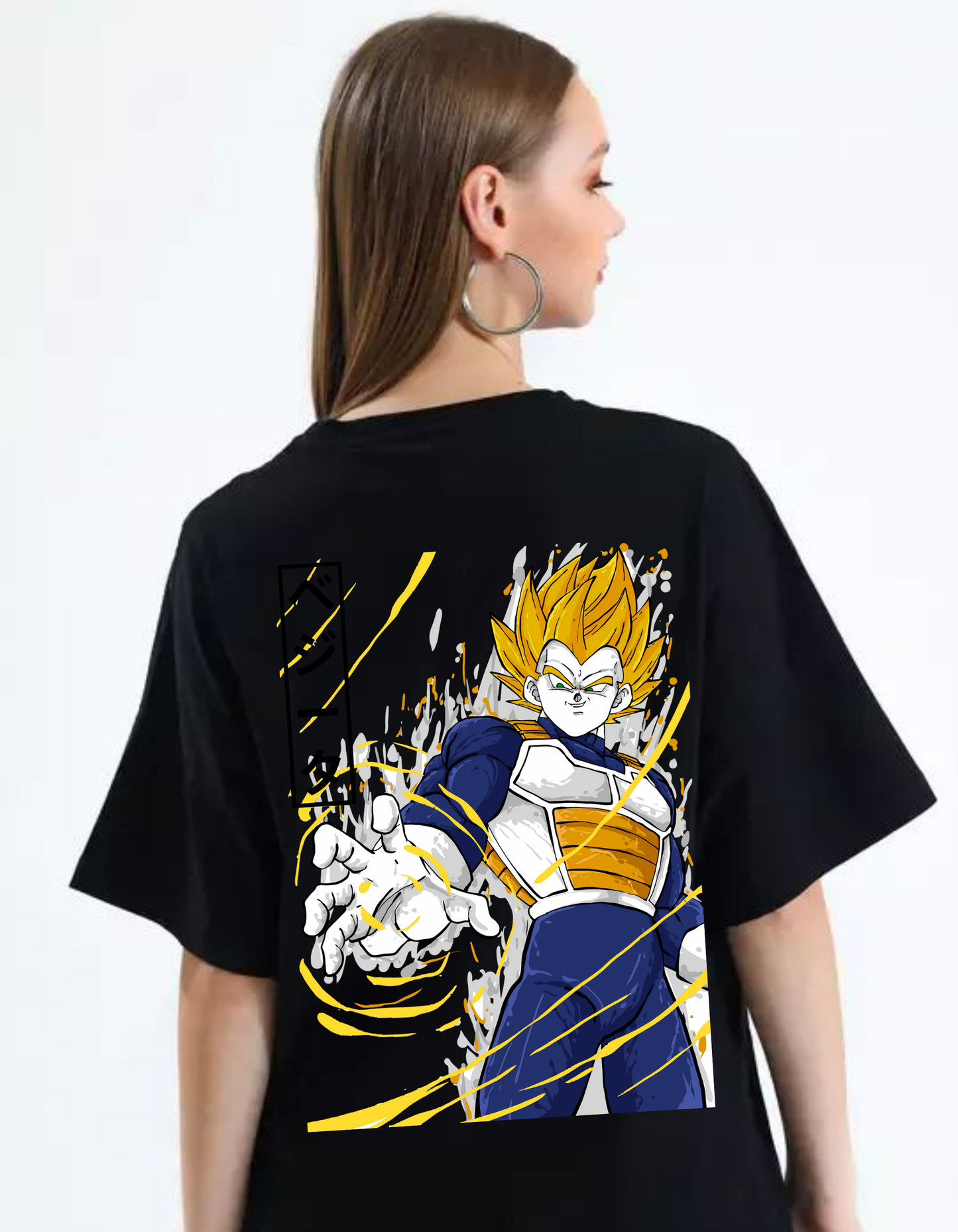 Women Oversized Anime T-shirt
