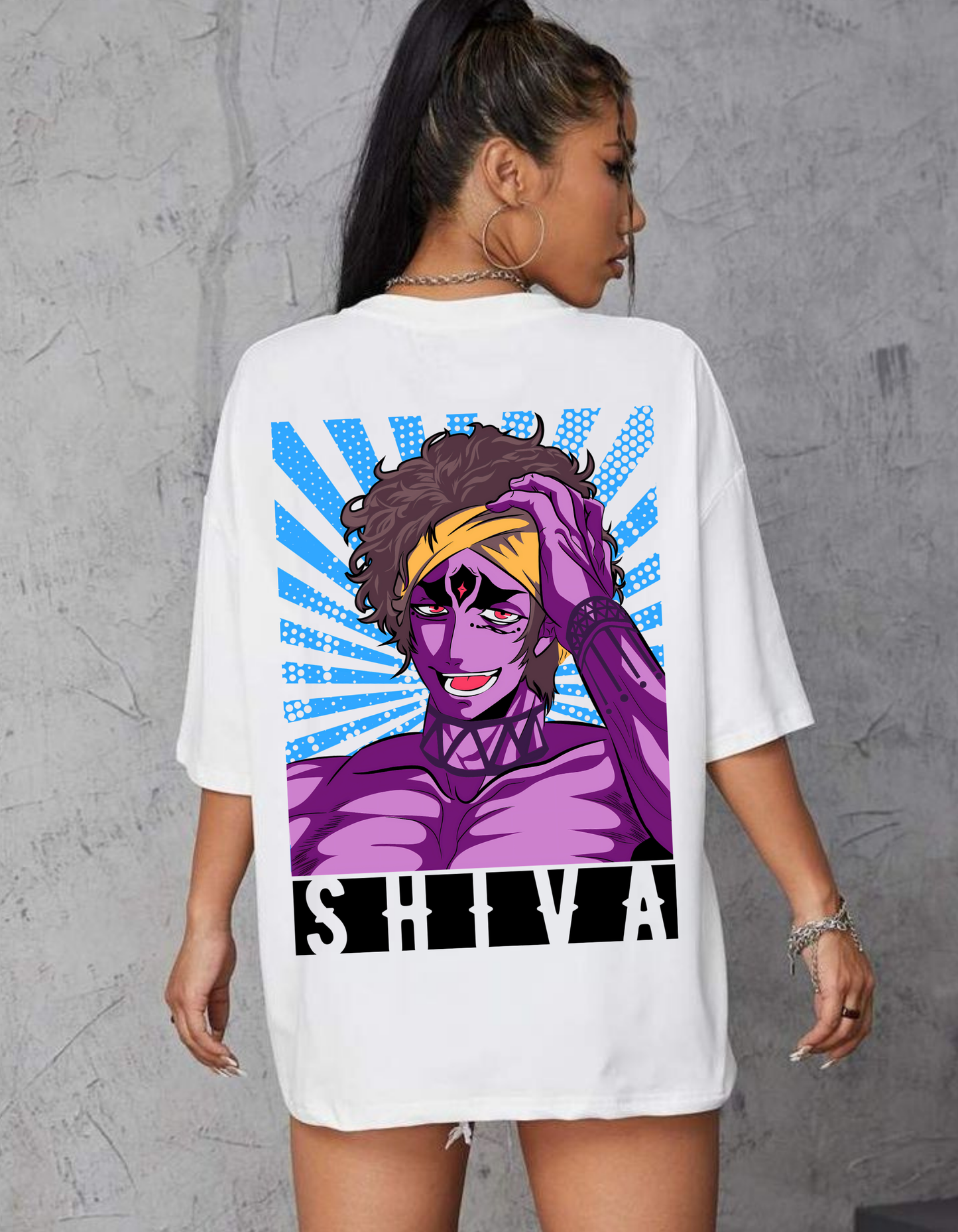 Women Oversized Anime T-shirt