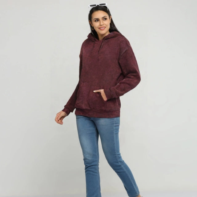 Unisex Acid Wash Hoodie