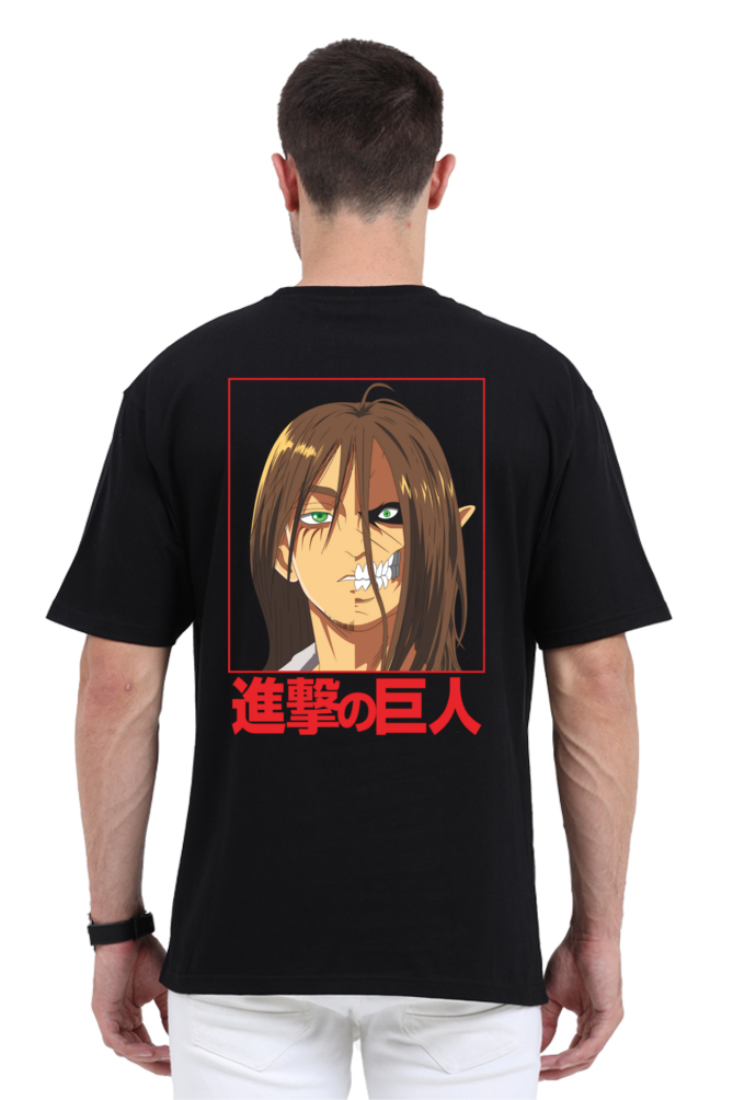 Men Anime Oversized T-Shirt