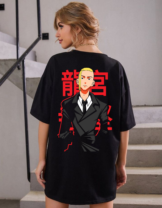 Women Oversized Anime T-shirt
