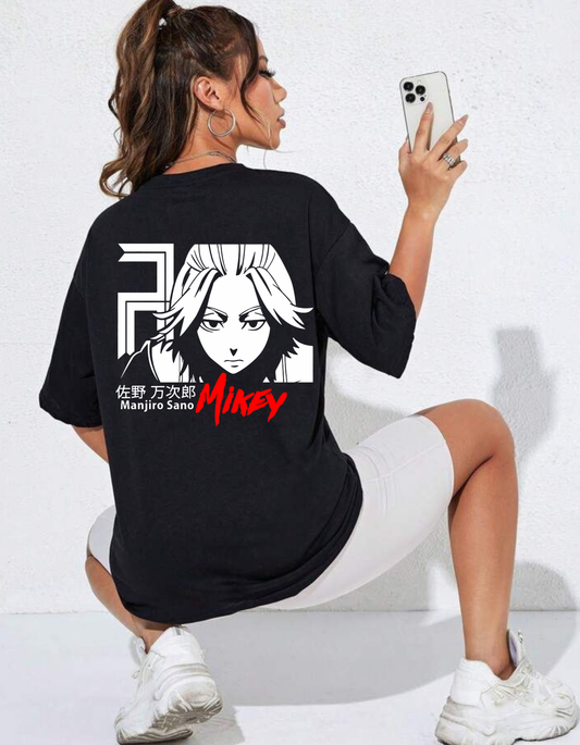 Women Oversized Anime T-shirt