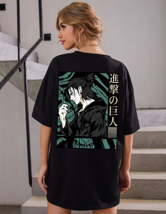 Women Oversized Anime T-shirt