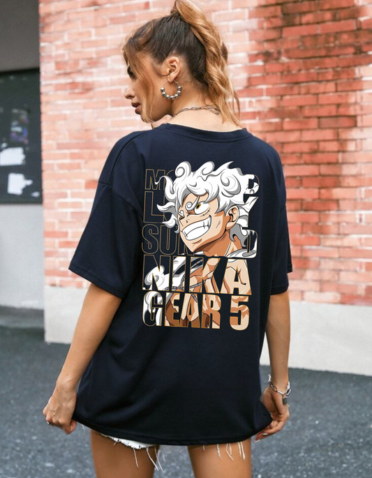 Women Oversized Anime T-shirt