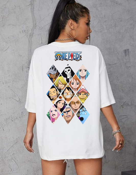 Women Oversized Anime T-shirt