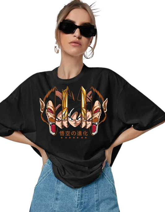 Women Oversized Anime T-shirt