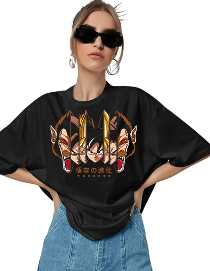 Women Oversized Anime T-shirt