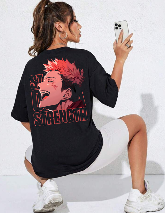 Women Oversized Anime T-shirt