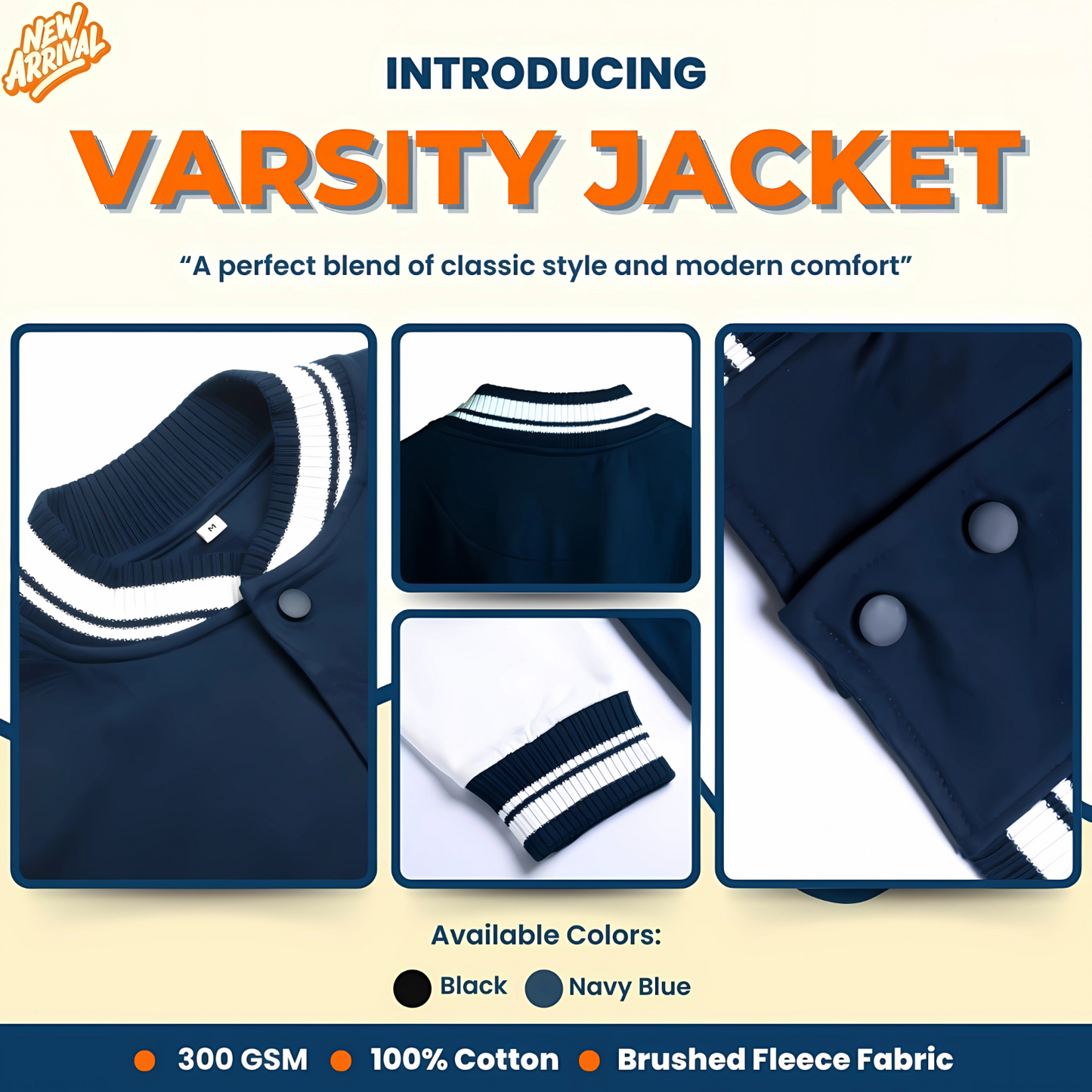 Unisex Varsity Jacket
