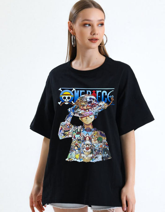 Women Oversized Anime T-shirt