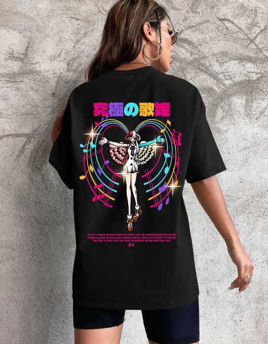 Women Oversized Anime T-shirt