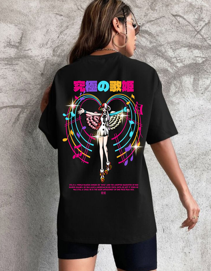 Women Oversized Anime T-shirt