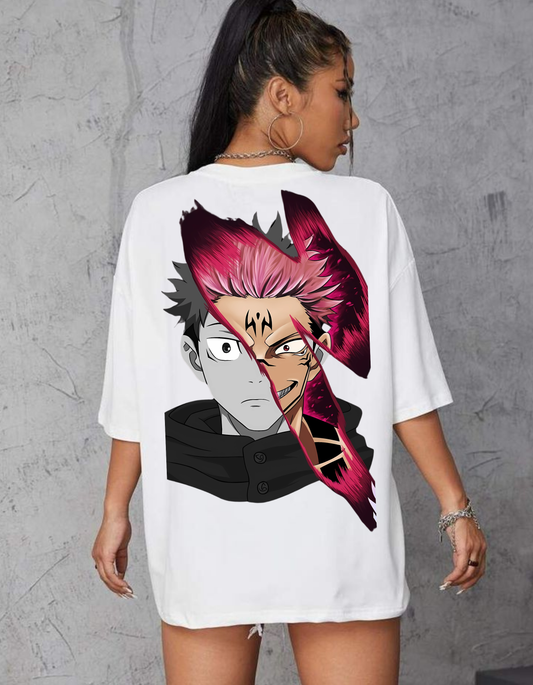 Women Oversized Anime T-shirt