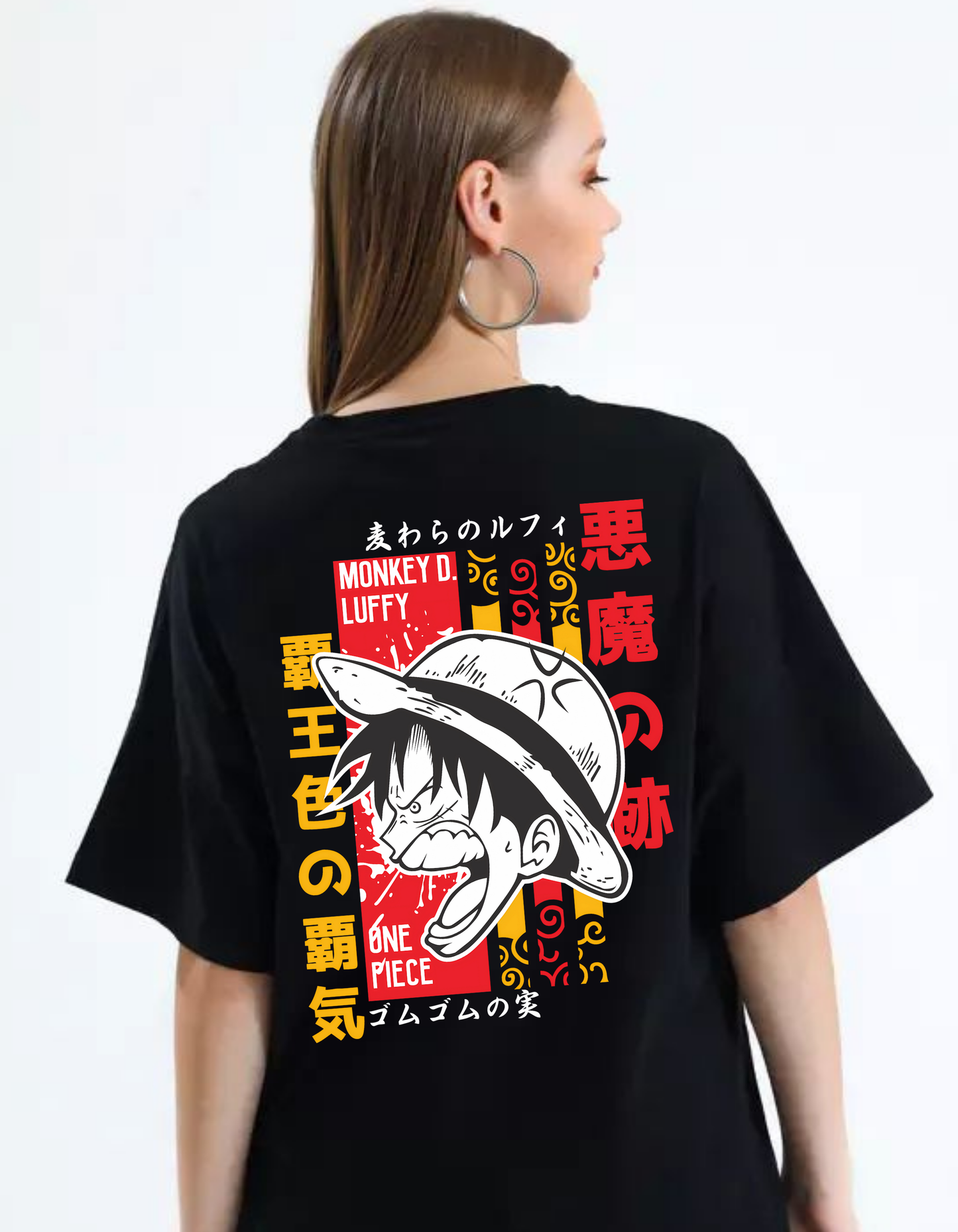 Women Oversized Anime T-shirt