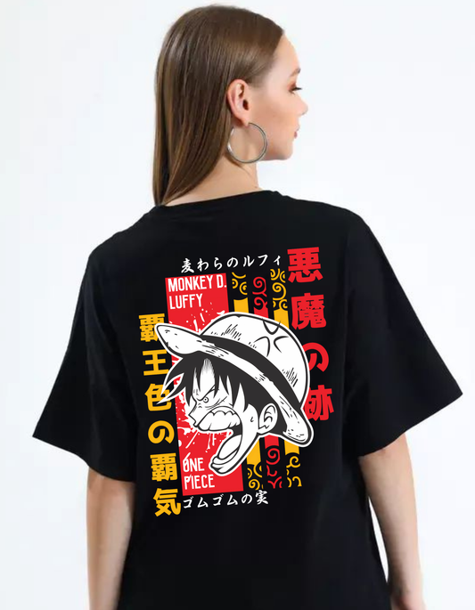 Women Oversized Anime T-shirt