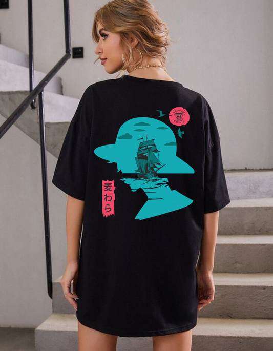 Women Oversized Anime T-shirt