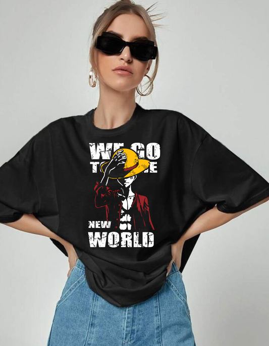 Women Oversized Anime T-shirt