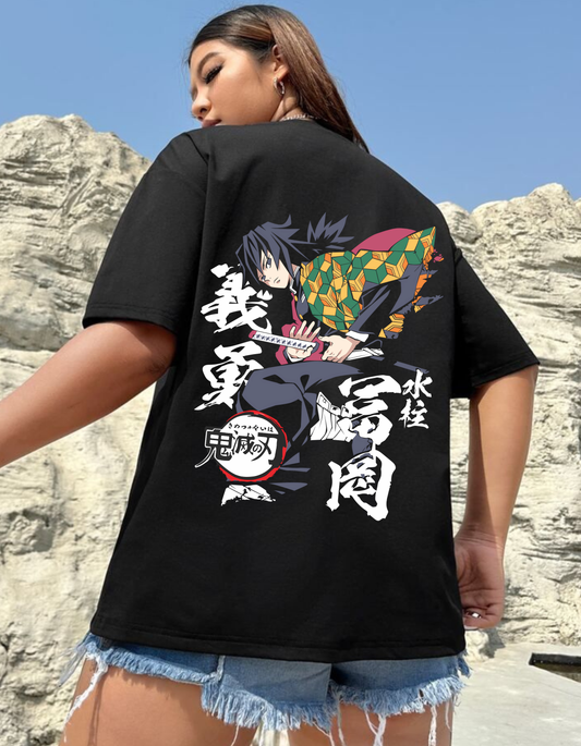 Women Oversized Anime T-shirt