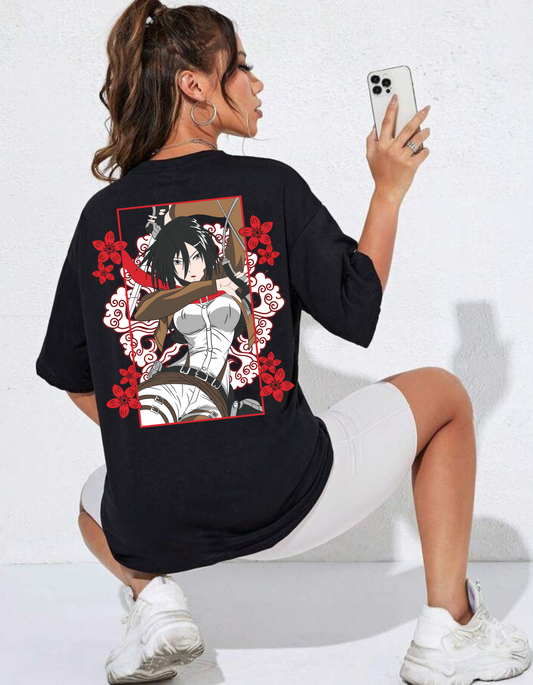 Women Oversized Anime T-shirt