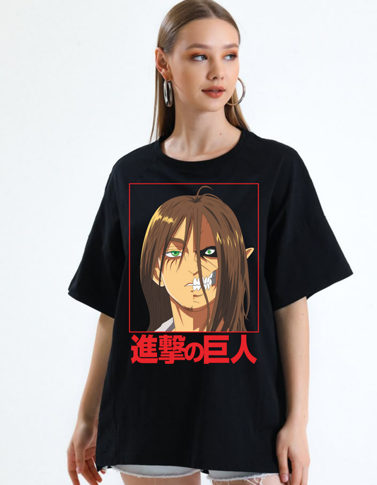 Women Oversized Anime T-shirt