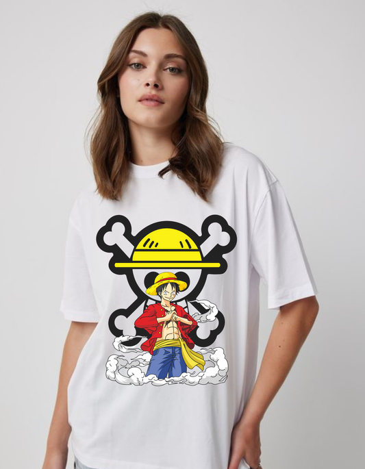 Women Oversized Anime T-shirt