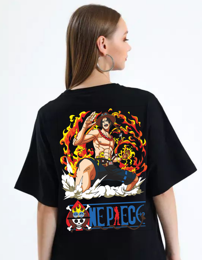 Women Oversized Anime T-shirt