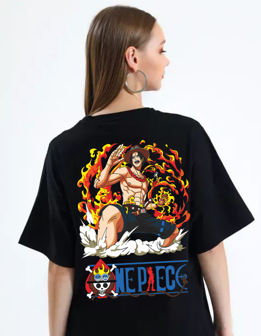 Women Oversized Anime T-shirt