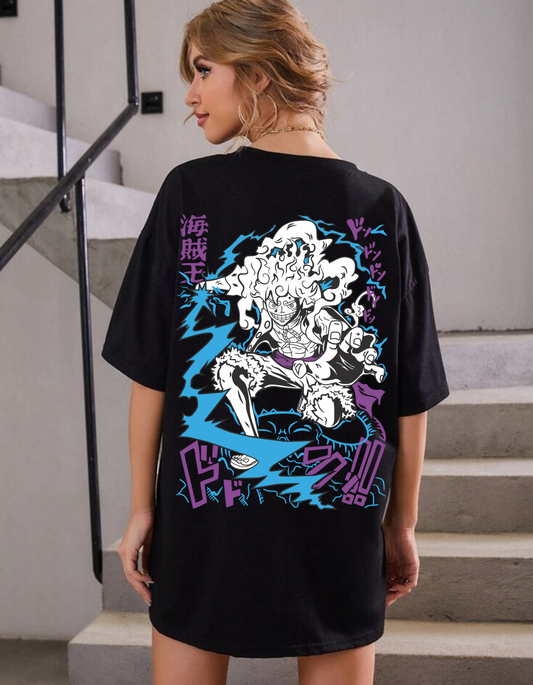 Women Oversized Anime T-shirt