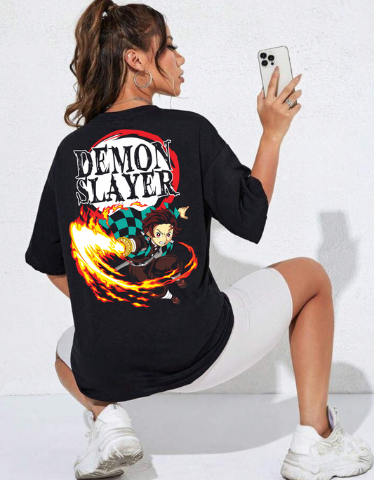 Women Oversized Anime T-shirt