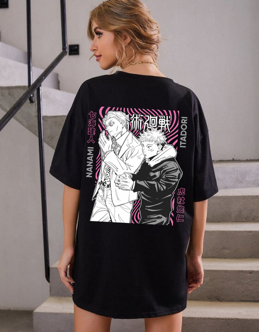 Women Oversized Anime T-shirt