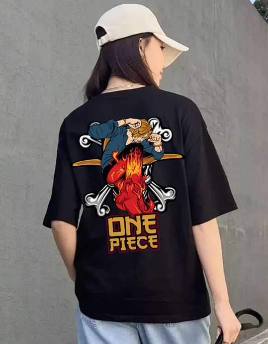 Women Oversized Anime T-shirt