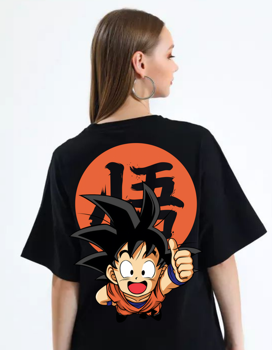 Women Oversized Anime T-shirt
