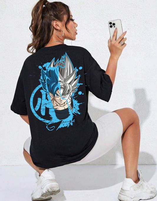 Women Oversized Anime T-shirt