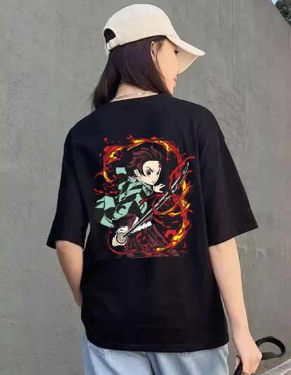 Women Oversized Anime T-shirt