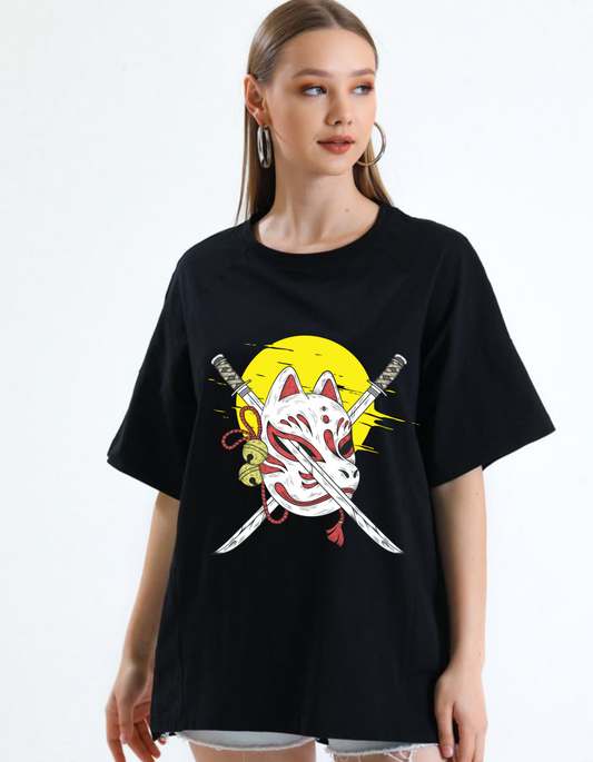 Women Oversized Anime T-shirt