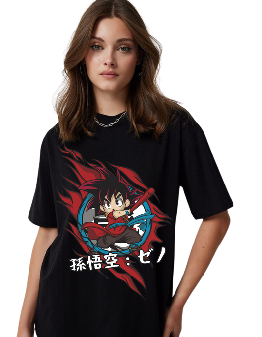 Women Oversized Anime T-shirt