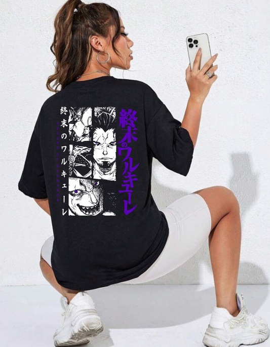 Women Oversized Anime T-shirt