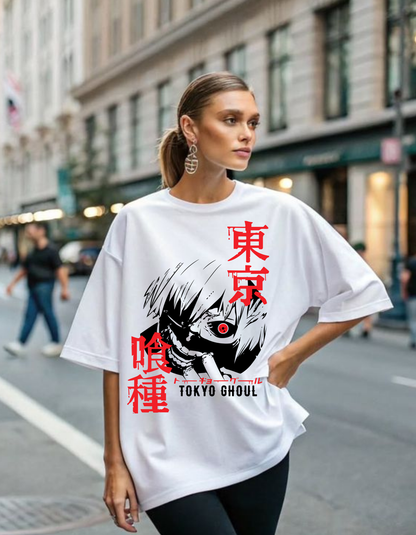 Women Oversized Anime T-shirt
