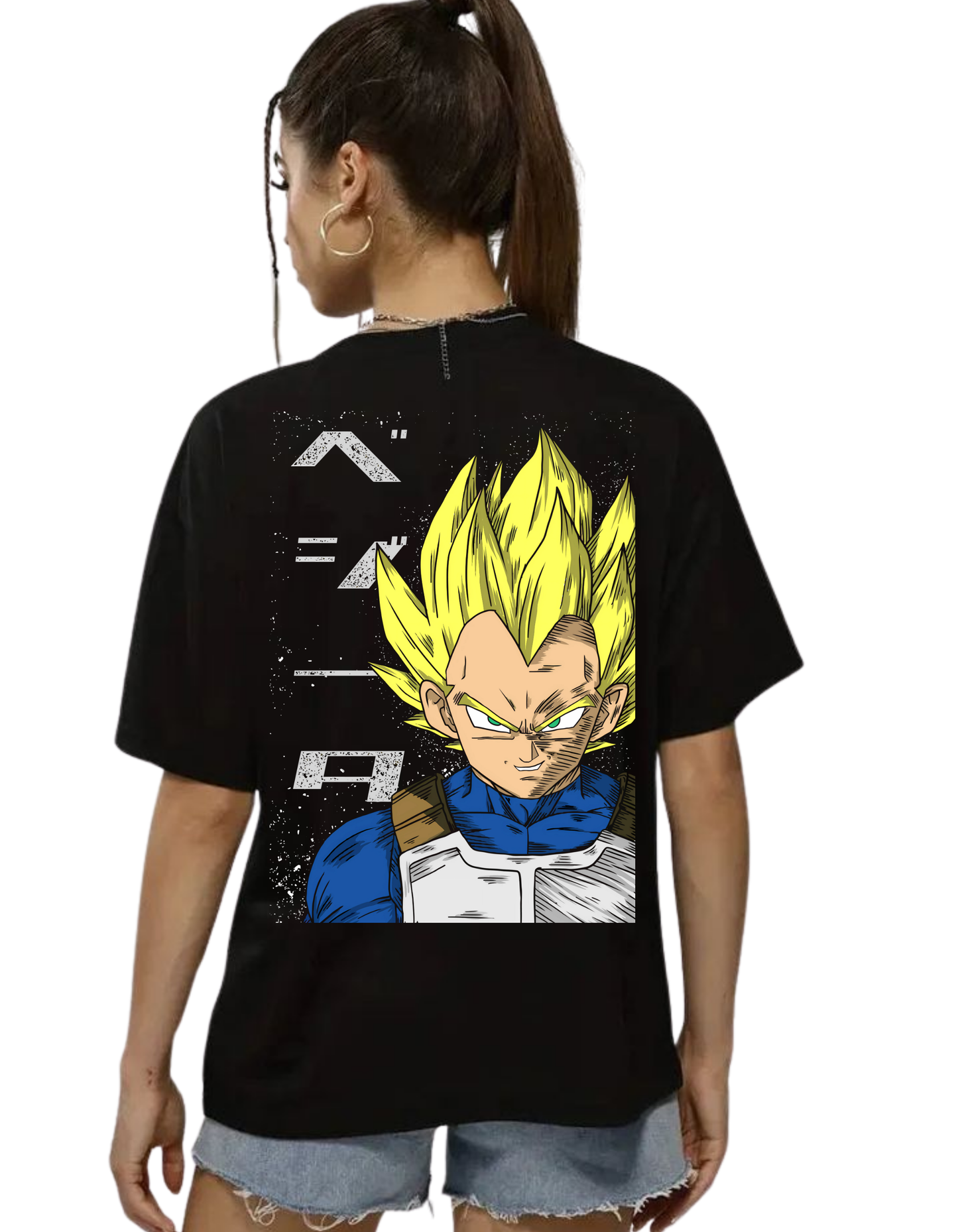 Women Oversized Anime T-shirt