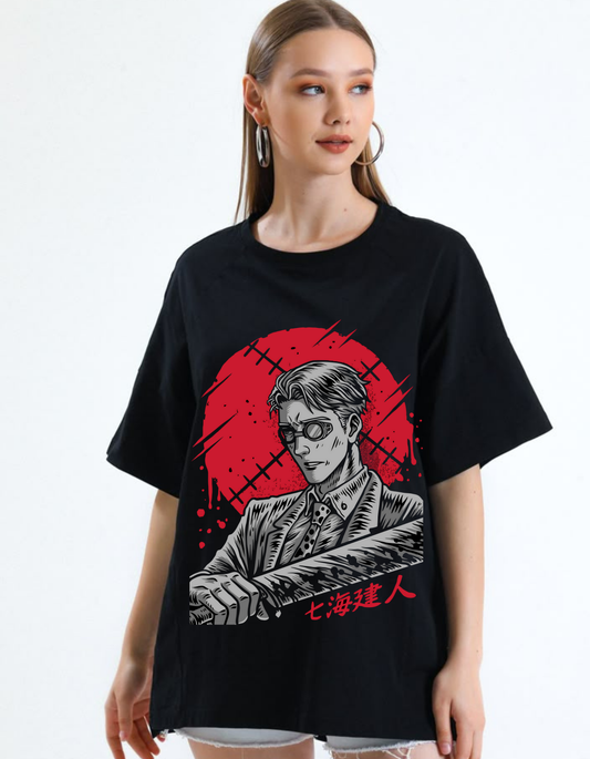 Women Oversized Anime T-shirt