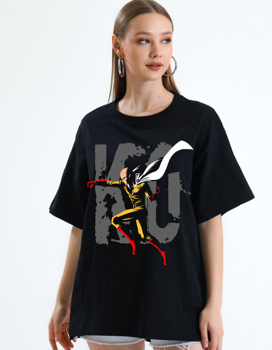 Women Oversized Anime T-shirt