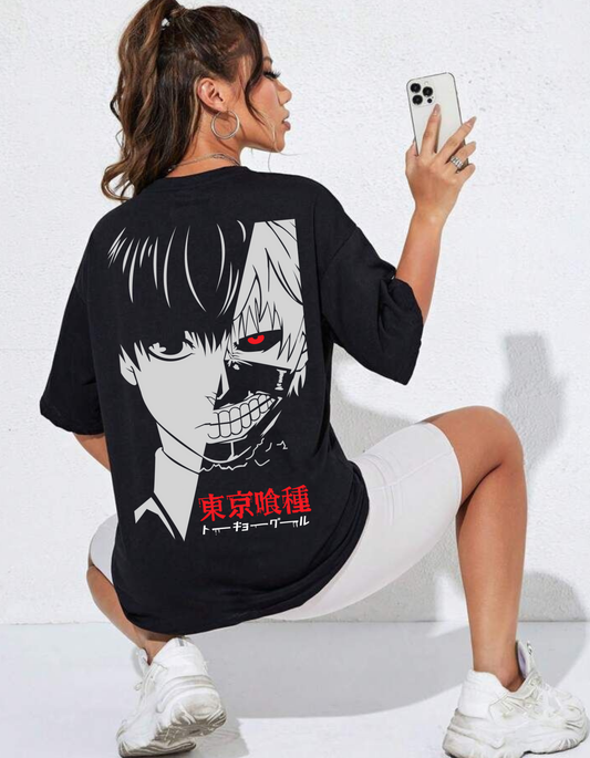 Women Oversized Anime T-shirt