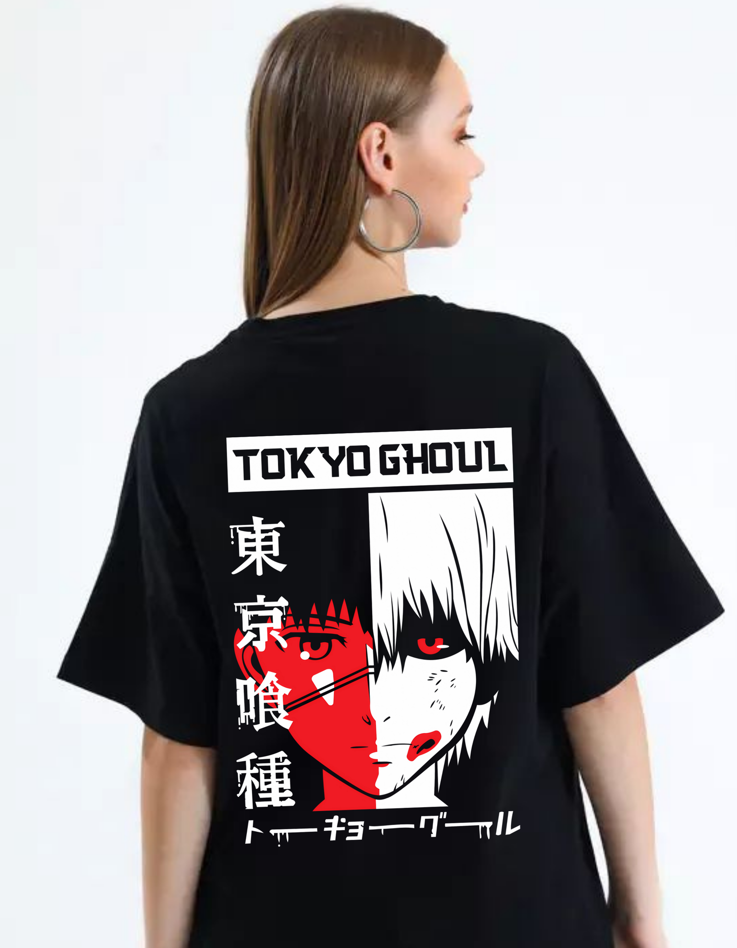 Women Oversized Anime T-shirt