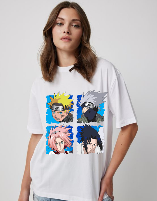 Women Oversized Anime T-shirt