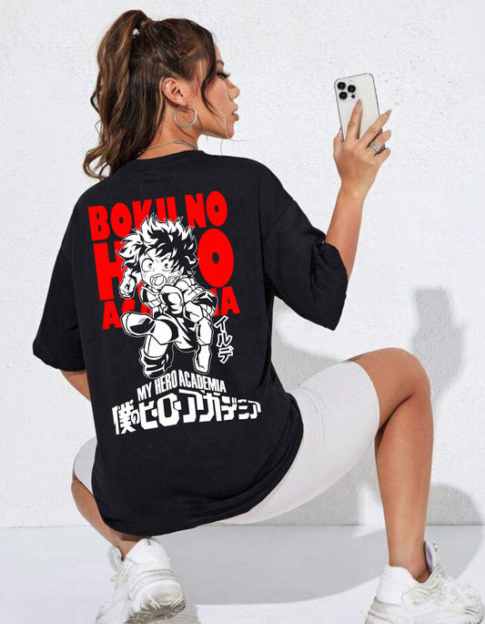 Women Oversized Anime T-shirt